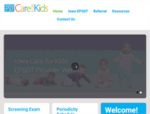 Tablet Screenshot of iowaepsdt.org
